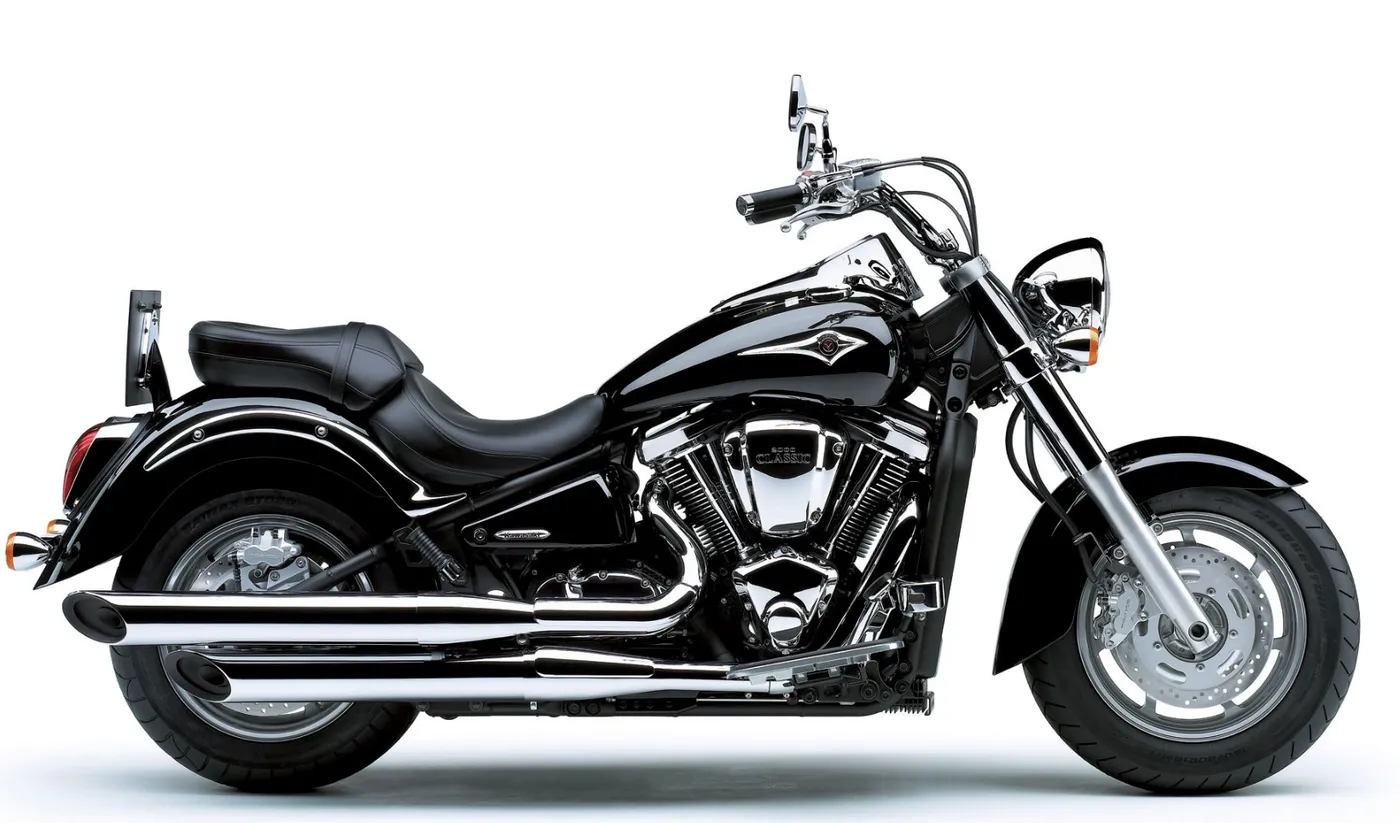 Vulcan 2000 Classic in black — side profile